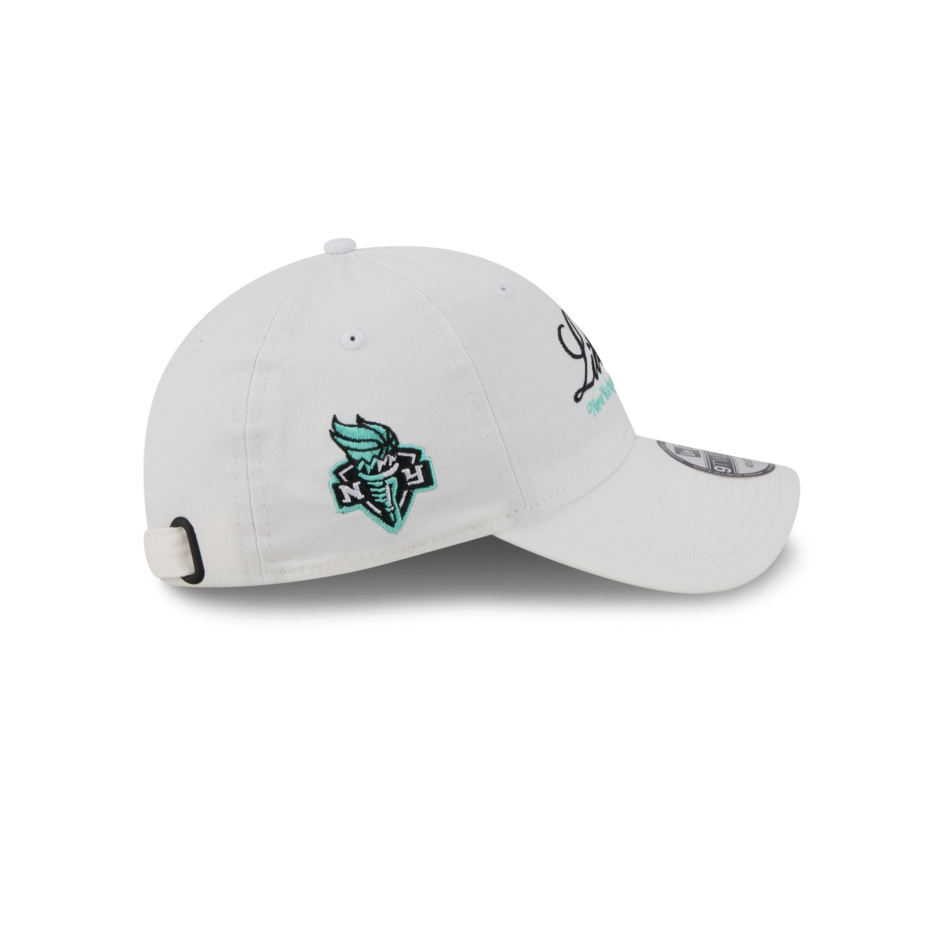 New York or Nowhere x New York Liberty Script White 9TWENTY Adjustable Hat