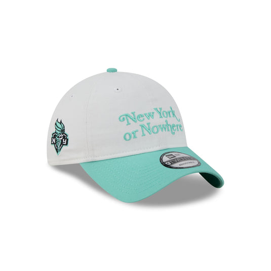 New York or Nowhere x New York Liberty White 9TWENTY Adjustable Hat - New Era Cap