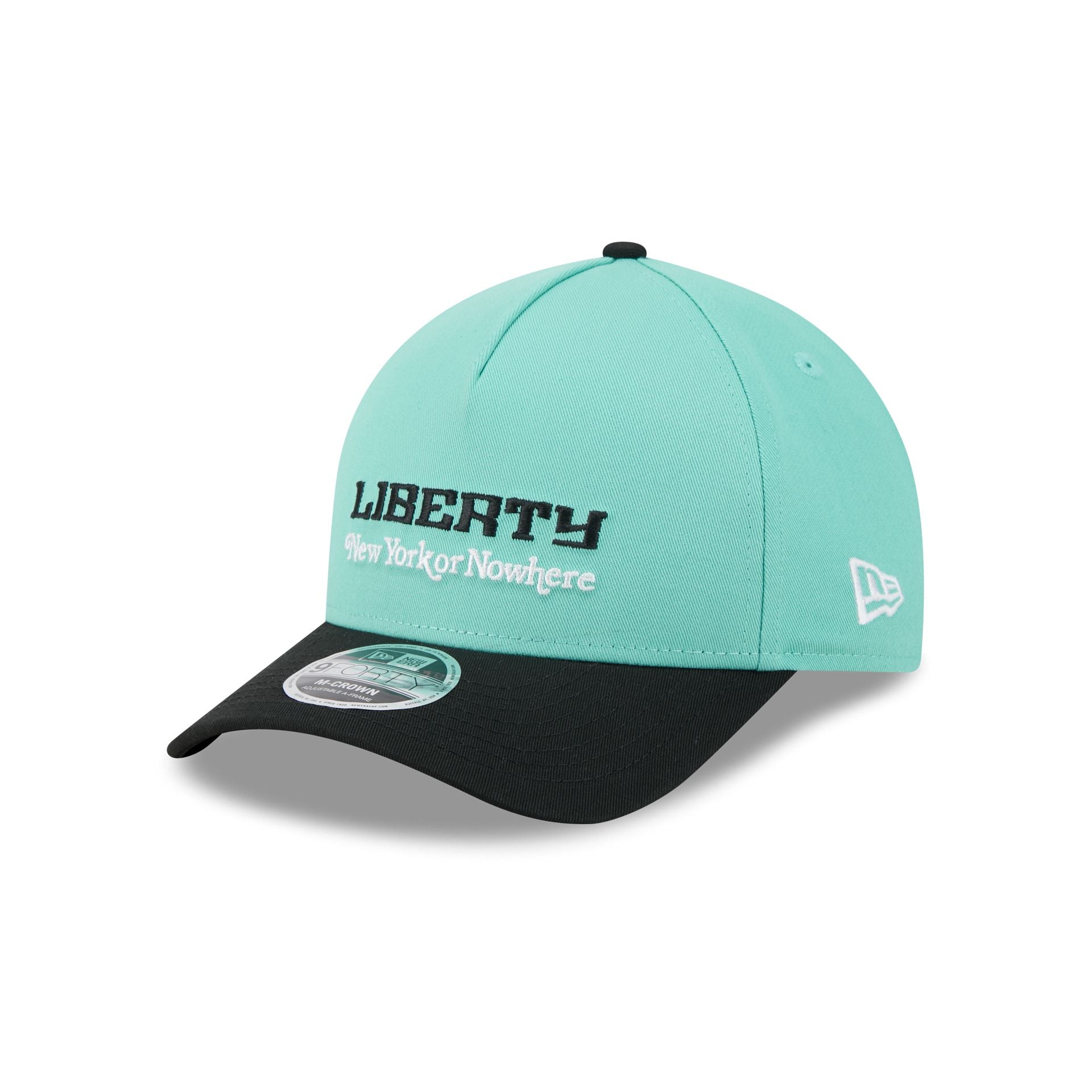 New York or Nowhere x New York Liberty 9FORTY M-Crown A-Frame Snapback Hat