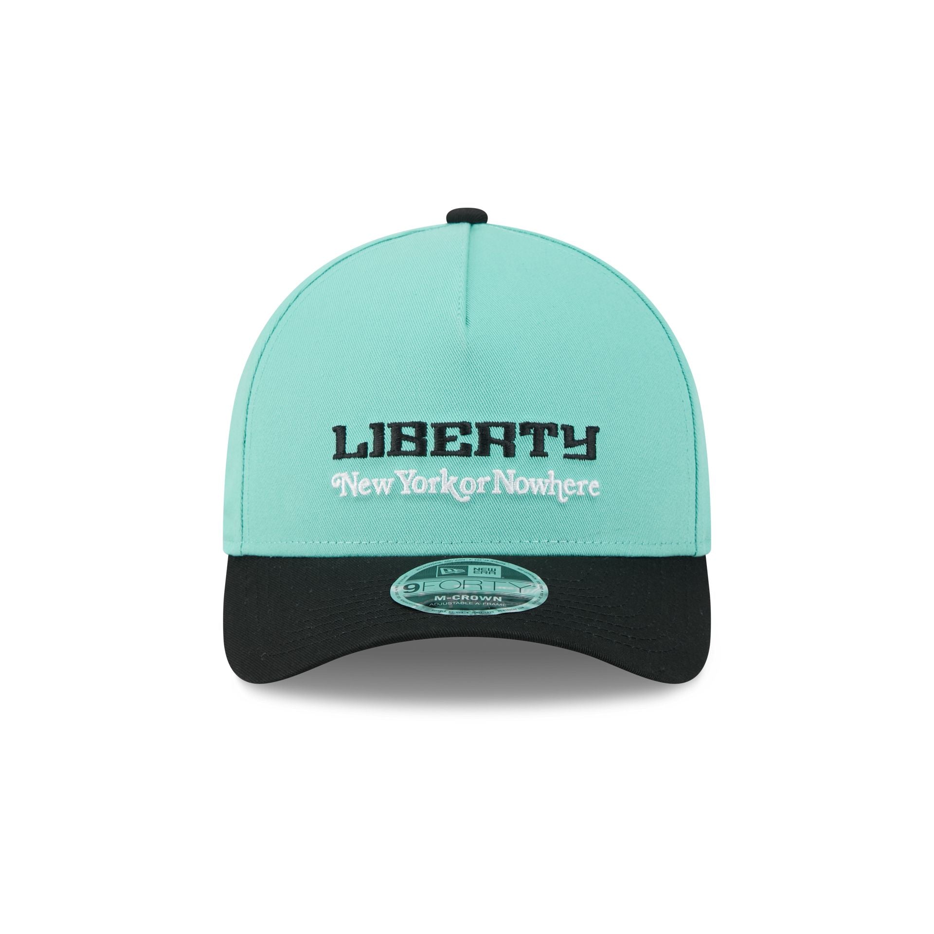 New York or Nowhere x New York Liberty 9FORTY M-Crown A-Frame Snapback Hat