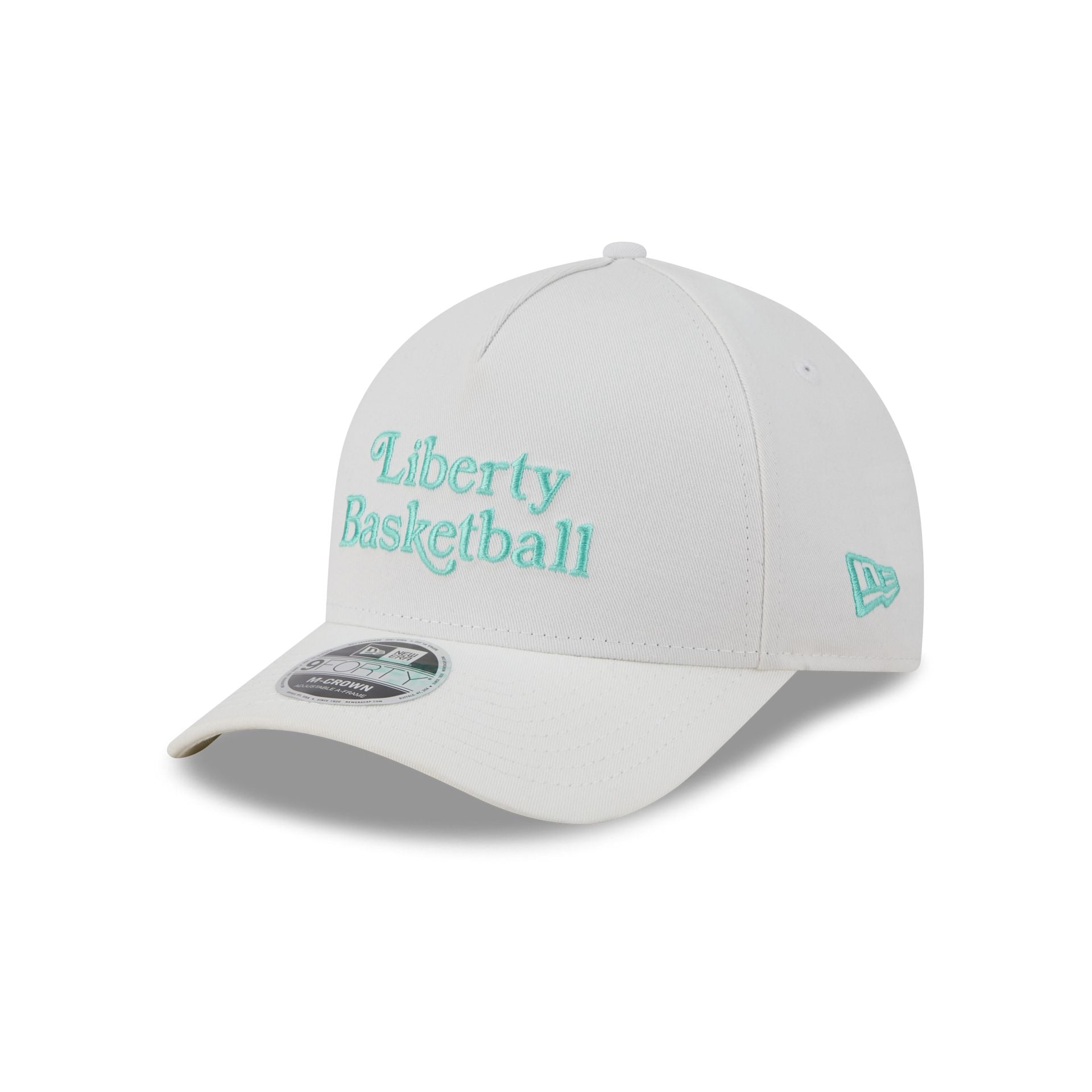 New York or Nowhere x New York Liberty White 9FORTY M-Crown A-Frame Snapback Hat