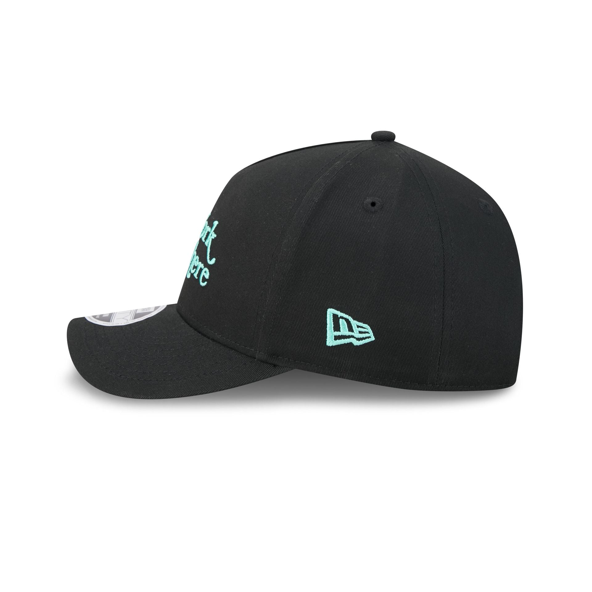 New York or Nowhere x New York Liberty Black 9FORTY M-Crown A-Frame Snapback Hat