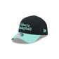 New York or Nowhere x New York Liberty Black 9FORTY A-Frame Snapback Hat