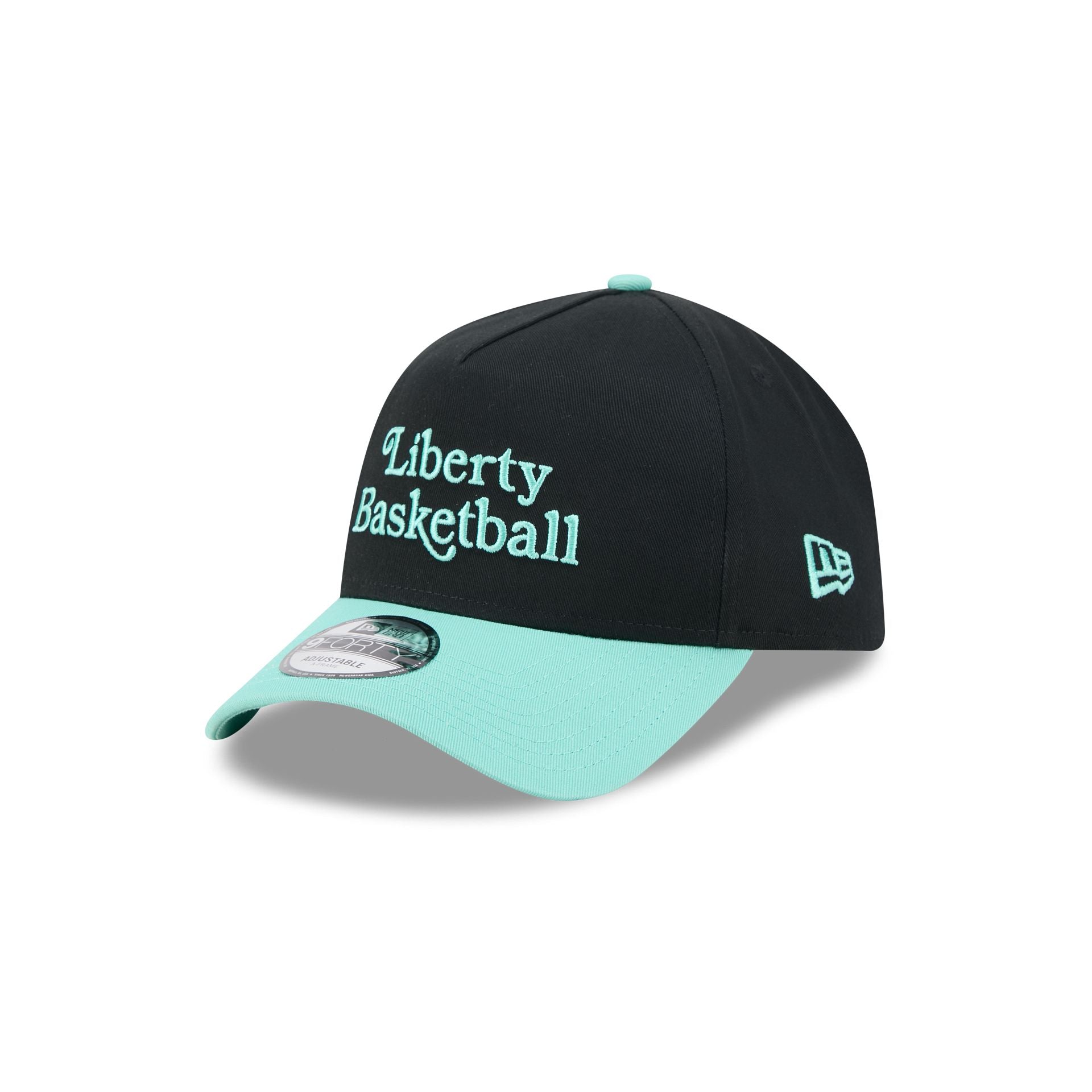 New York or Nowhere x New York Liberty Black 9FORTY A-Frame Snapback Hat