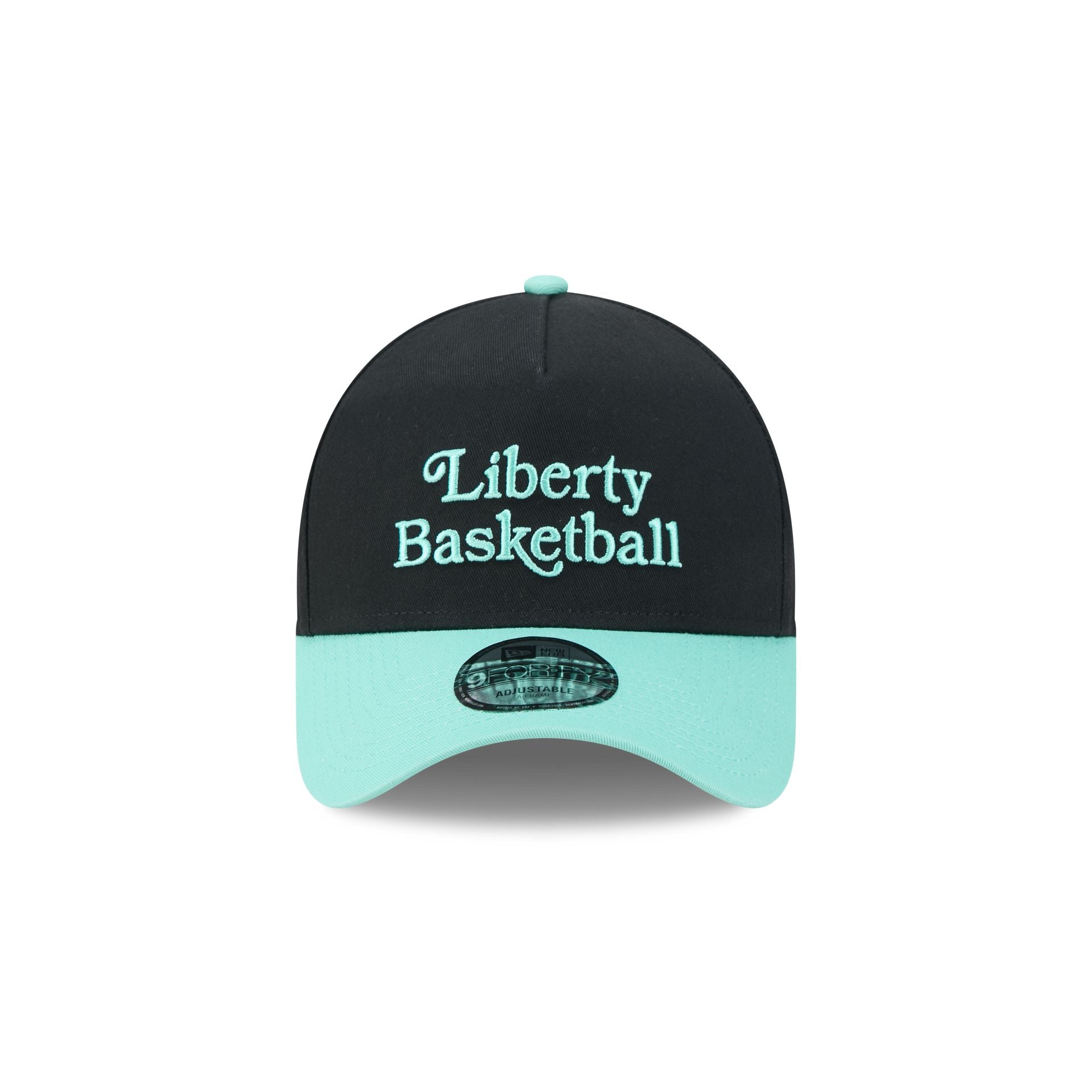 New York or Nowhere x New York Liberty Black 9FORTY A-Frame Snapback Hat