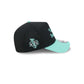 New York or Nowhere x New York Liberty Black 9FORTY A-Frame Snapback Hat