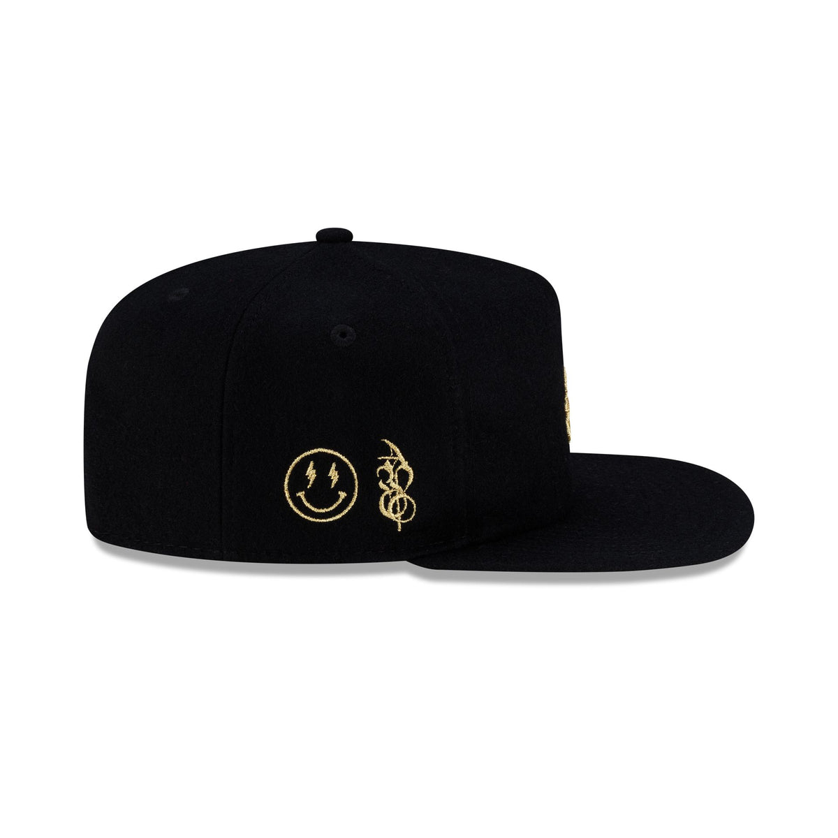 New Era Cap x J Balvin x Ryan Castro Black Wool 19TWENTY Snapback Hat