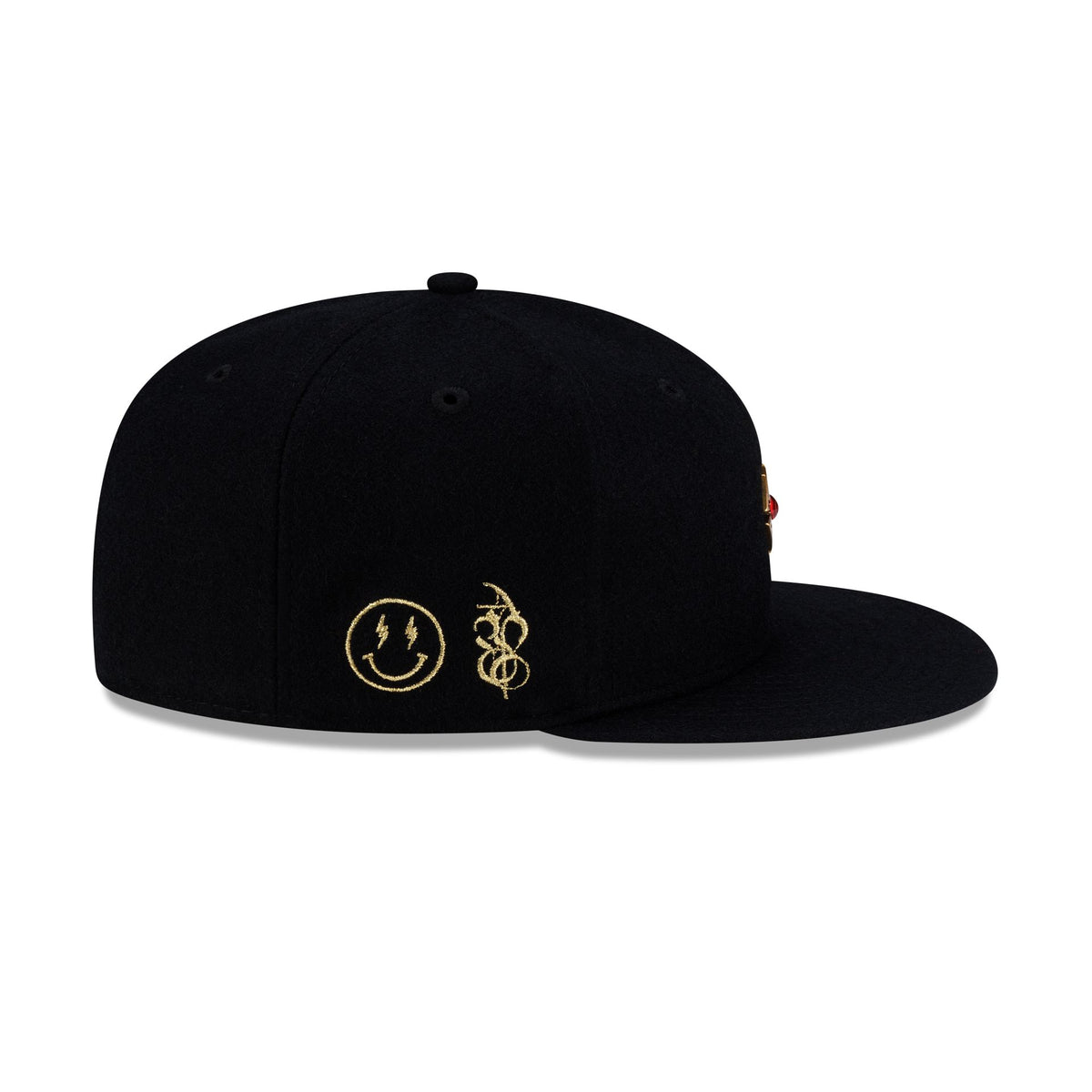 New Era Cap x J Balvin x Ryan Castro Black Wool 59FIFTY Fitted Hat