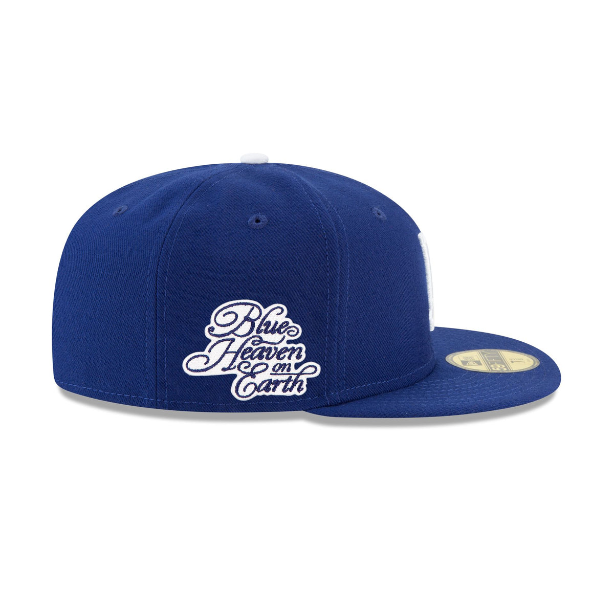 Los Angeles Dodgers Blue Heaven on Earth Script 59FIFTY Fitted Hat