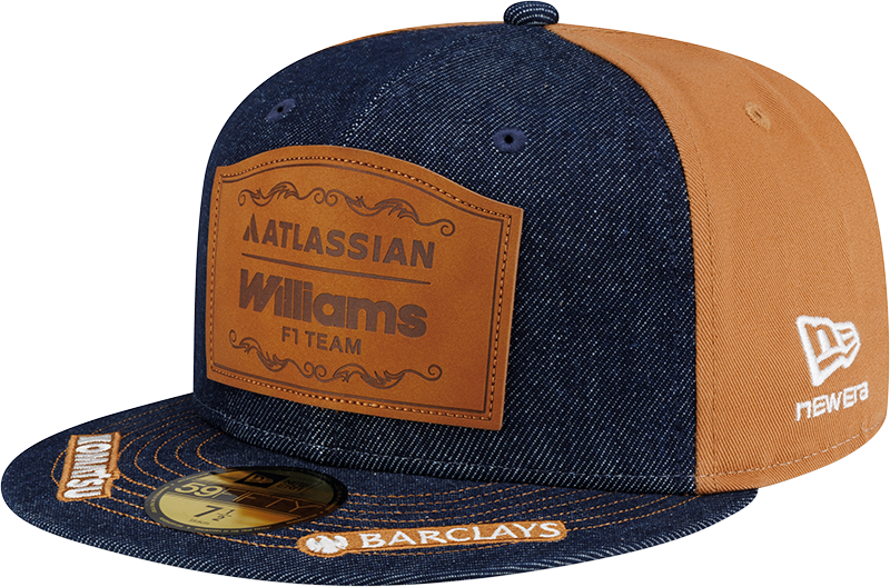 2026 Austin Race Special Atlassian Williams F1 Team Denim 59FIFTY Fitted Hat