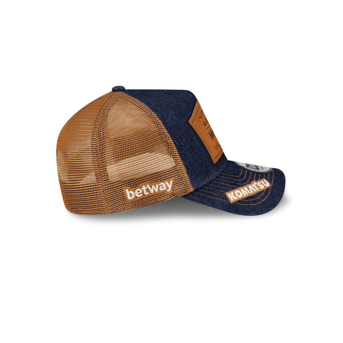 2026 Austin Race Special Atlassian Williams F1 Team Alex Albon Denim 9FORTY A-Frame Trucker Hat