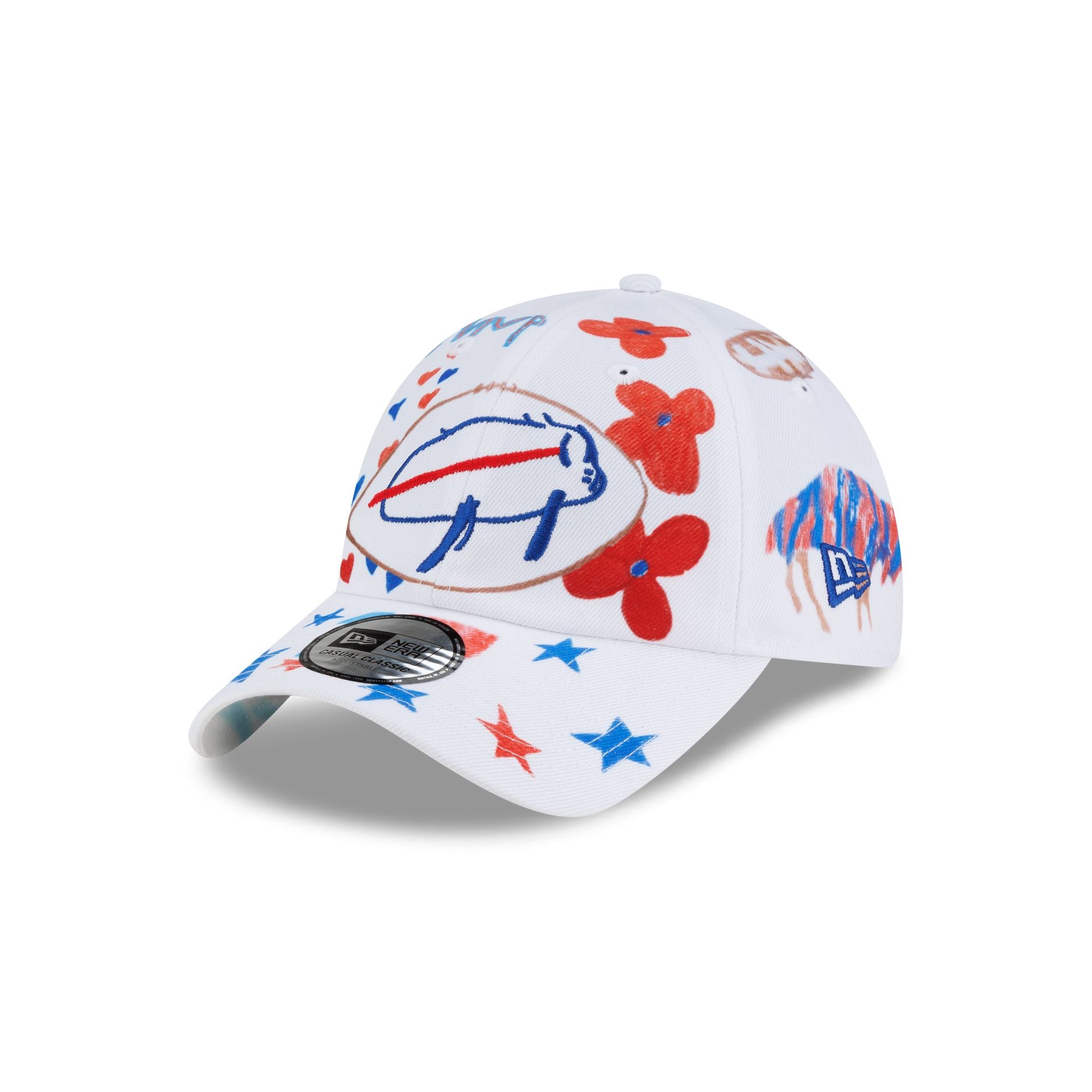 Buffalo Bills 2025 Billustration Re-Cap Casual Classic Adjustable Hat