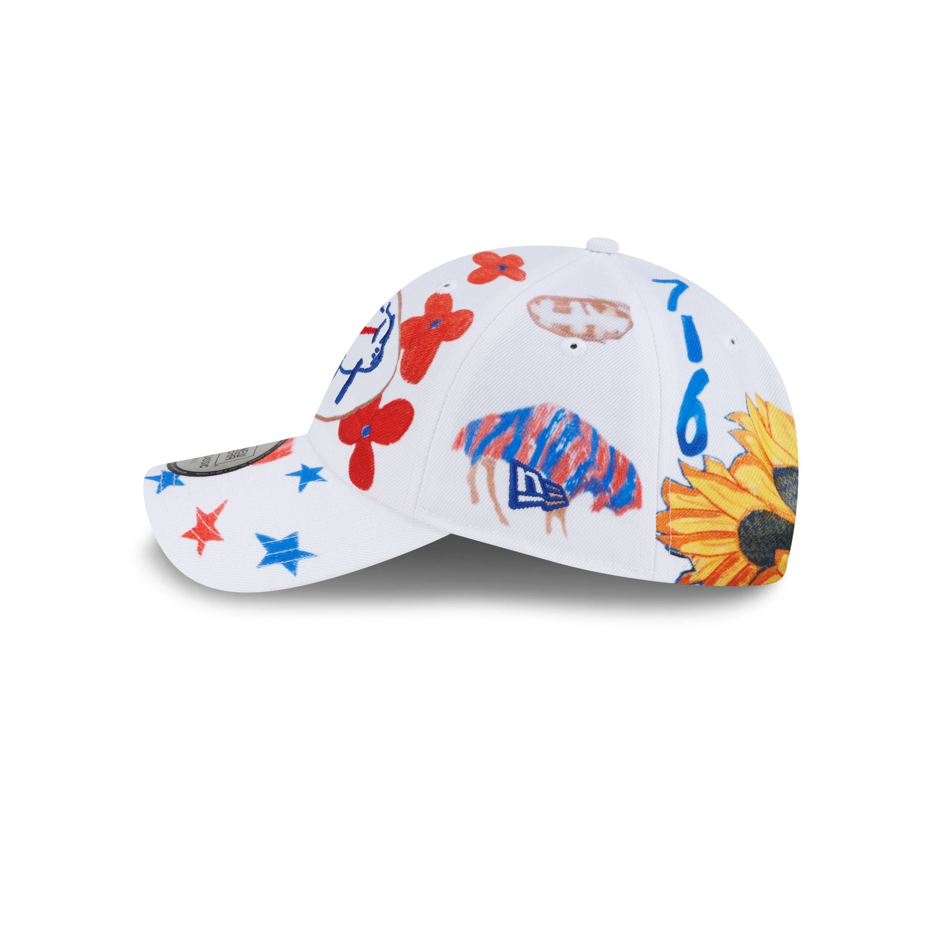 Buffalo Bills 2025 Billustration Re-Cap Casual Classic Adjustable Hat