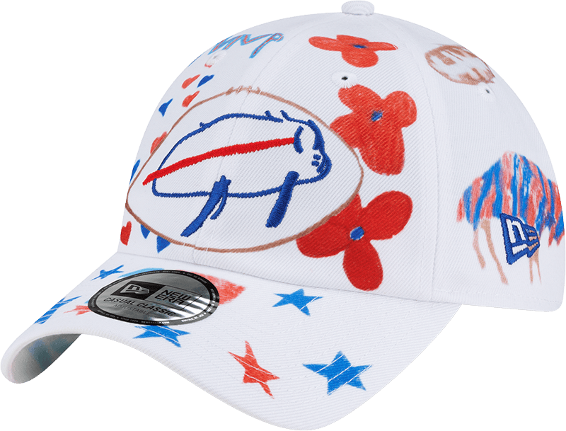 Buffalo Bills 2025 Billustration Re-Cap Casual Classic Adjustable Hat