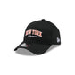New York or Nowhere x New York Knicks Wordmark Black 9FORTY A-Frame Snapback Hat