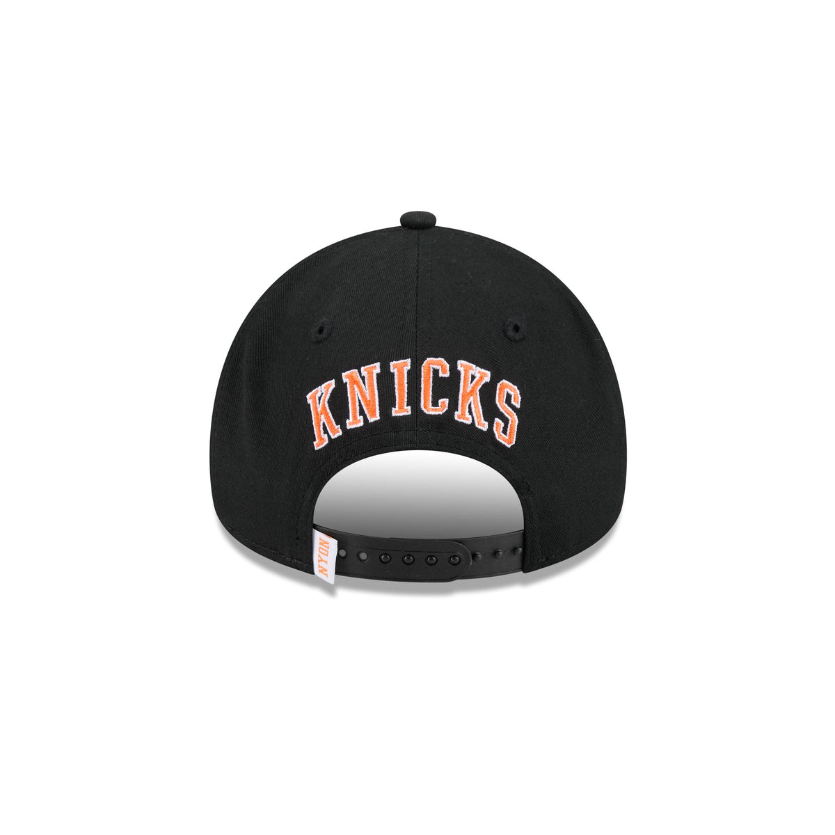 New York or Nowhere x New York Knicks Wordmark Black 9FORTY A-Frame Snapback Hat