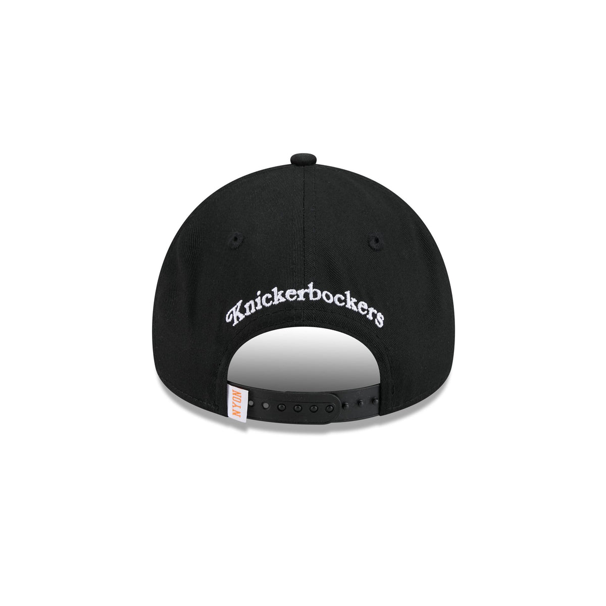 New York or Nowhere x New York Knicks Logo Black 9FORTY A-Frame Snapback Hat