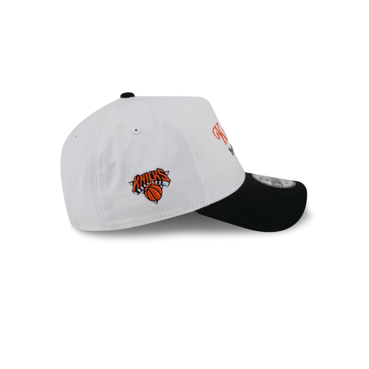 New York or Nowhere x New York Knicks Print White Two Tone 9FORTY A-Frame Snapback Hat