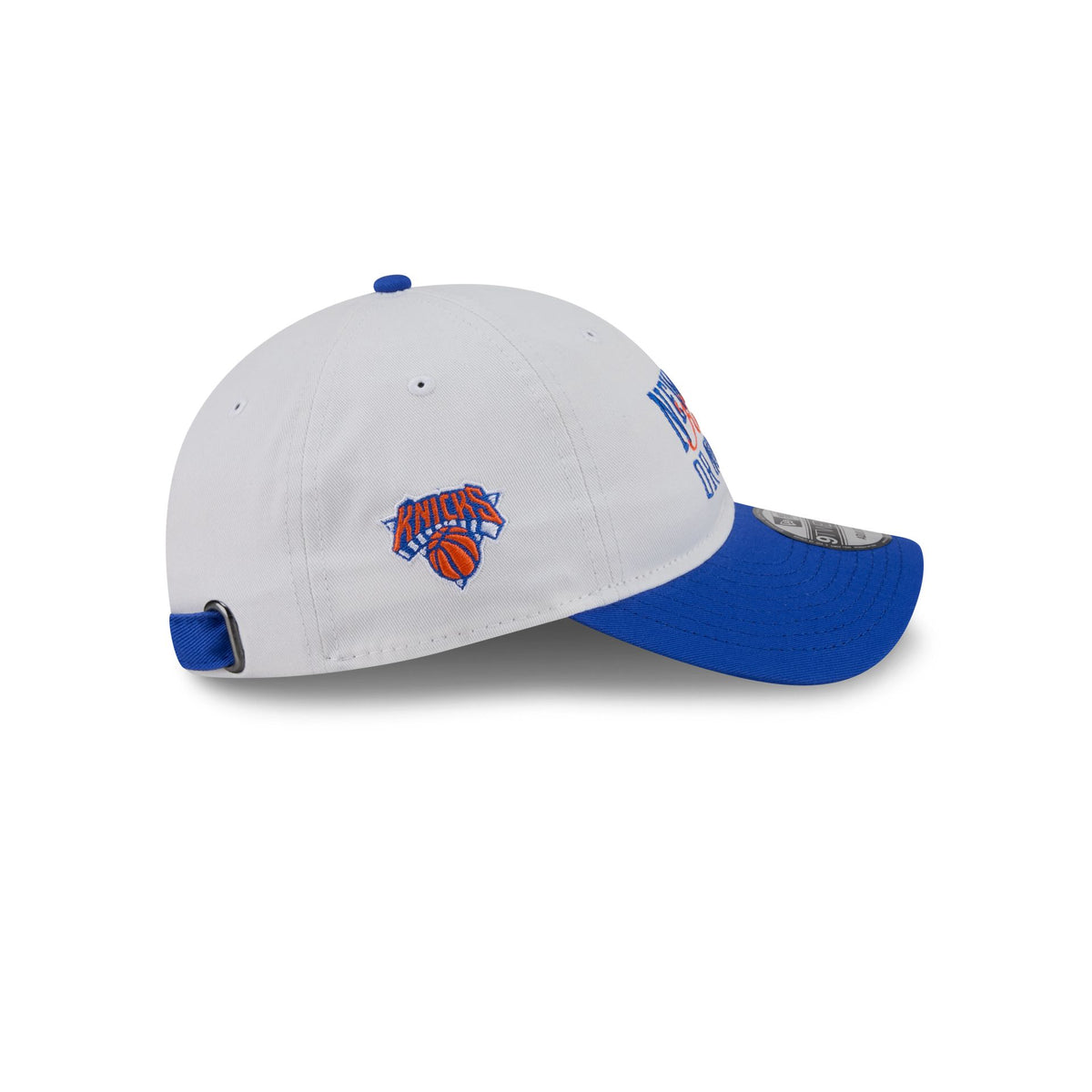 New York or Nowhere x New York Knicks Bold Script White 9TWENTY Adjustable Hat