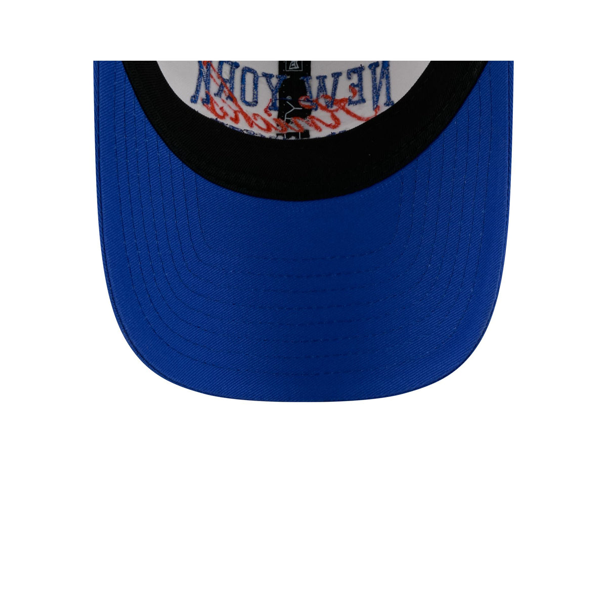New York or Nowhere x New York Knicks Bold Script White 9TWENTY Adjustable Hat