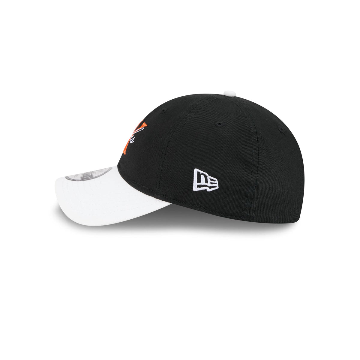 New York or Nowhere x New York Knicks Stacked Script Black 9TWENTY Adjustable Hat