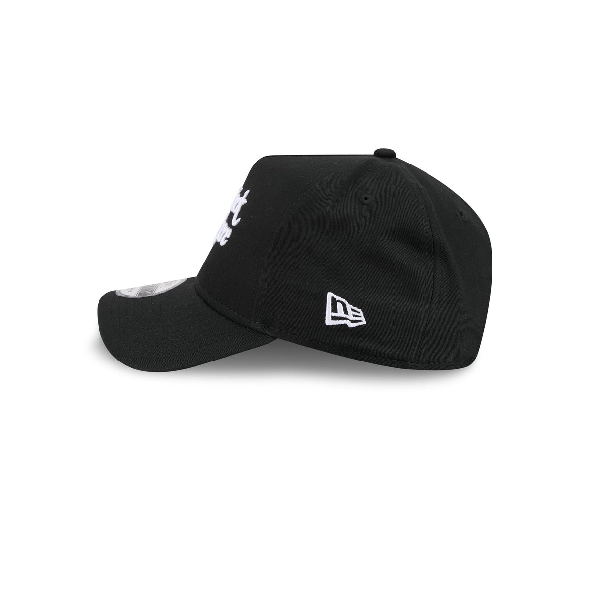 New York or Nowhere x New York Knicks Script Black 9FORTY A-Frame Snapback Hat