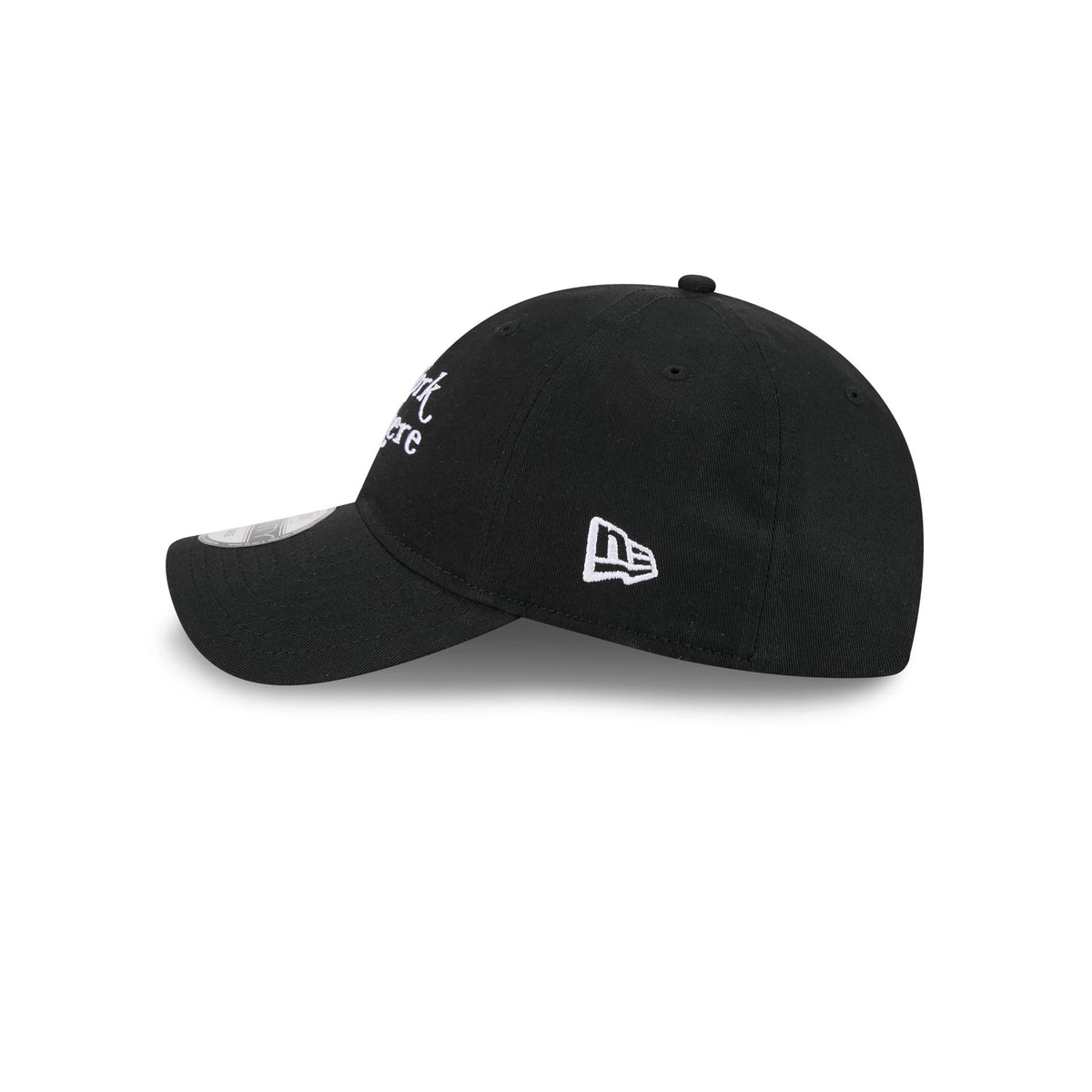 New York or Nowhere x New York Knicks Script Black 9TWENTY Adjustable Hat