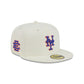 Eric Emanuel x New York Mets Chrome White 59FIFTY Fitted Hat