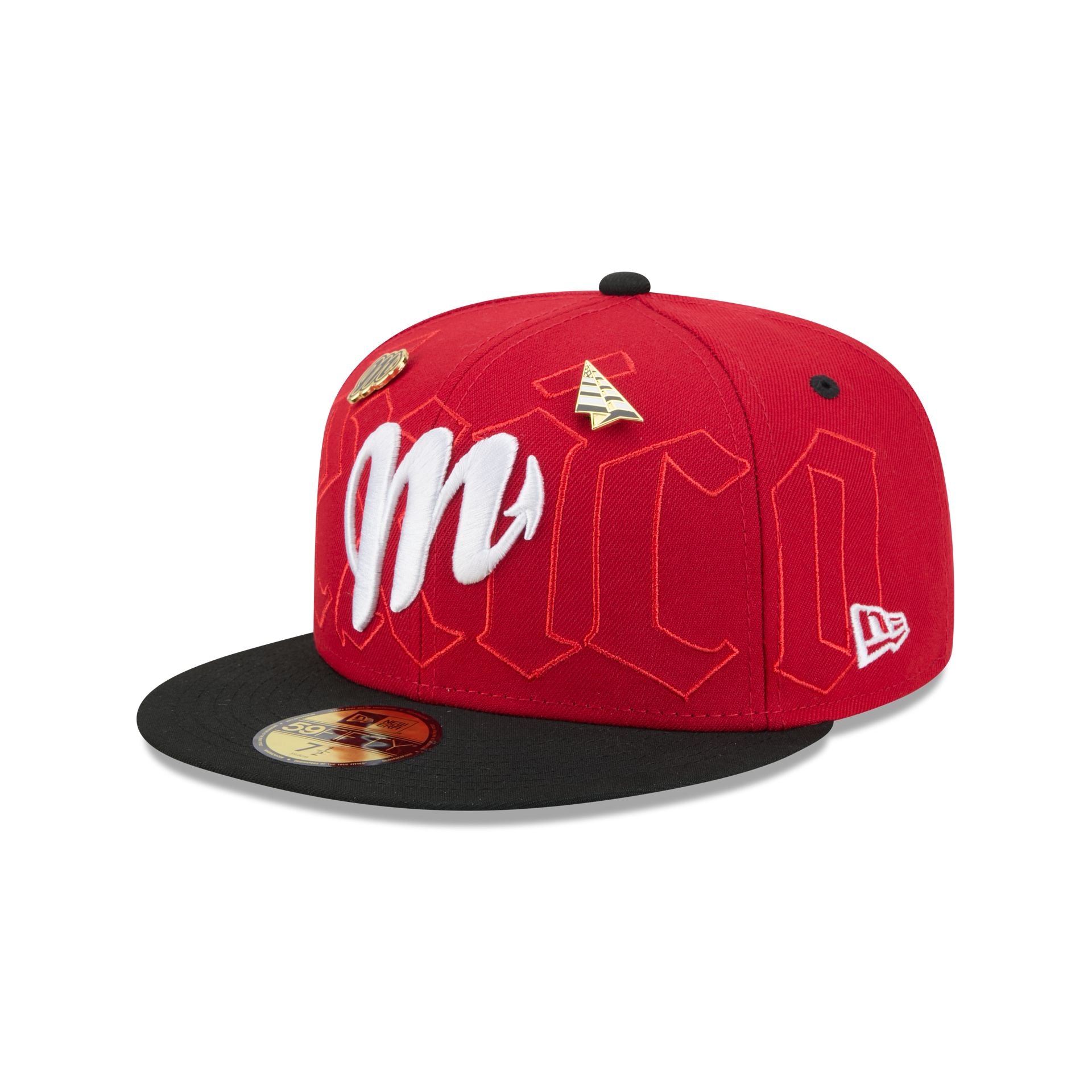Paper Planes x Diablos Rojos del México Wordmark 59FIFTY Fitted Hat