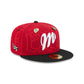 Paper Planes x Diablos Rojos del México Wordmark 59FIFTY Fitted Hat