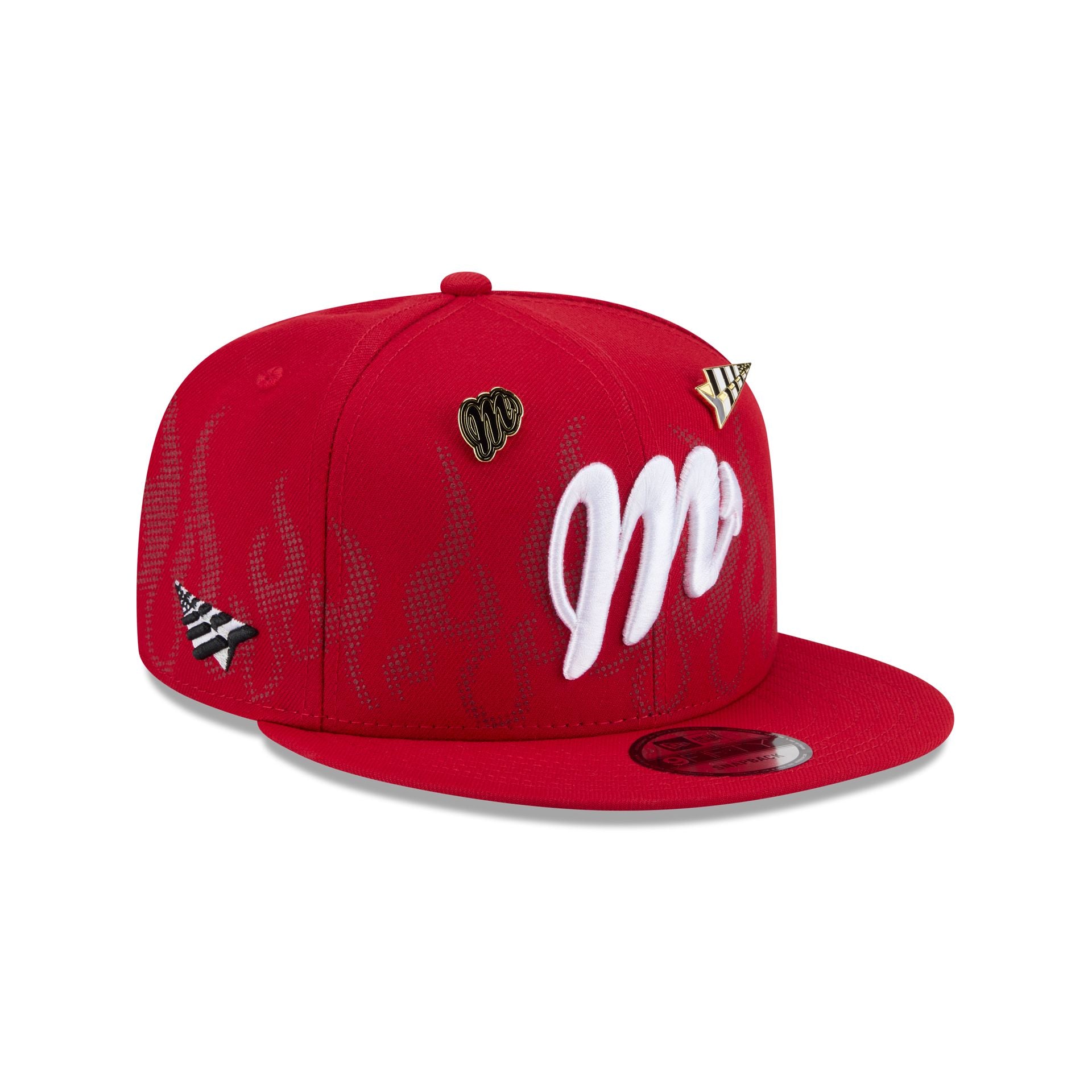 Paper Planes x Diablos Rojos del México Flames 9FIFTY Snapback Hat