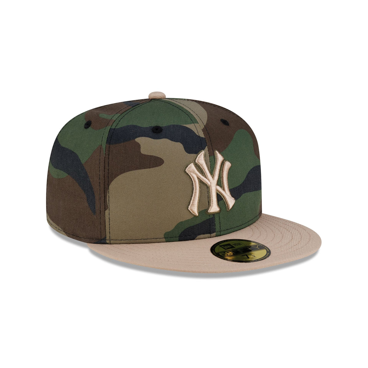New York Yankees Contrast Camo 59FIFTY Fitted Hat