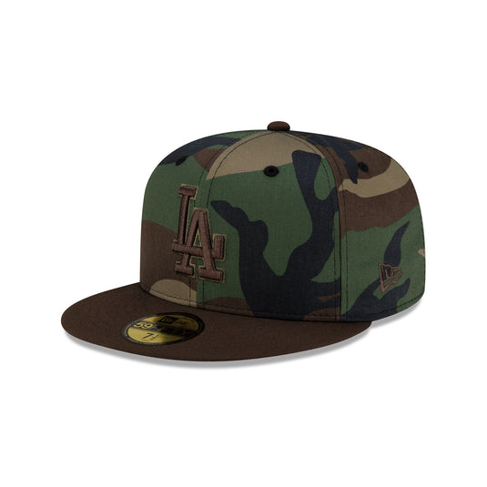 Los Angeles Dodgers Contrast Camo 59FIFTY Fitted Hat