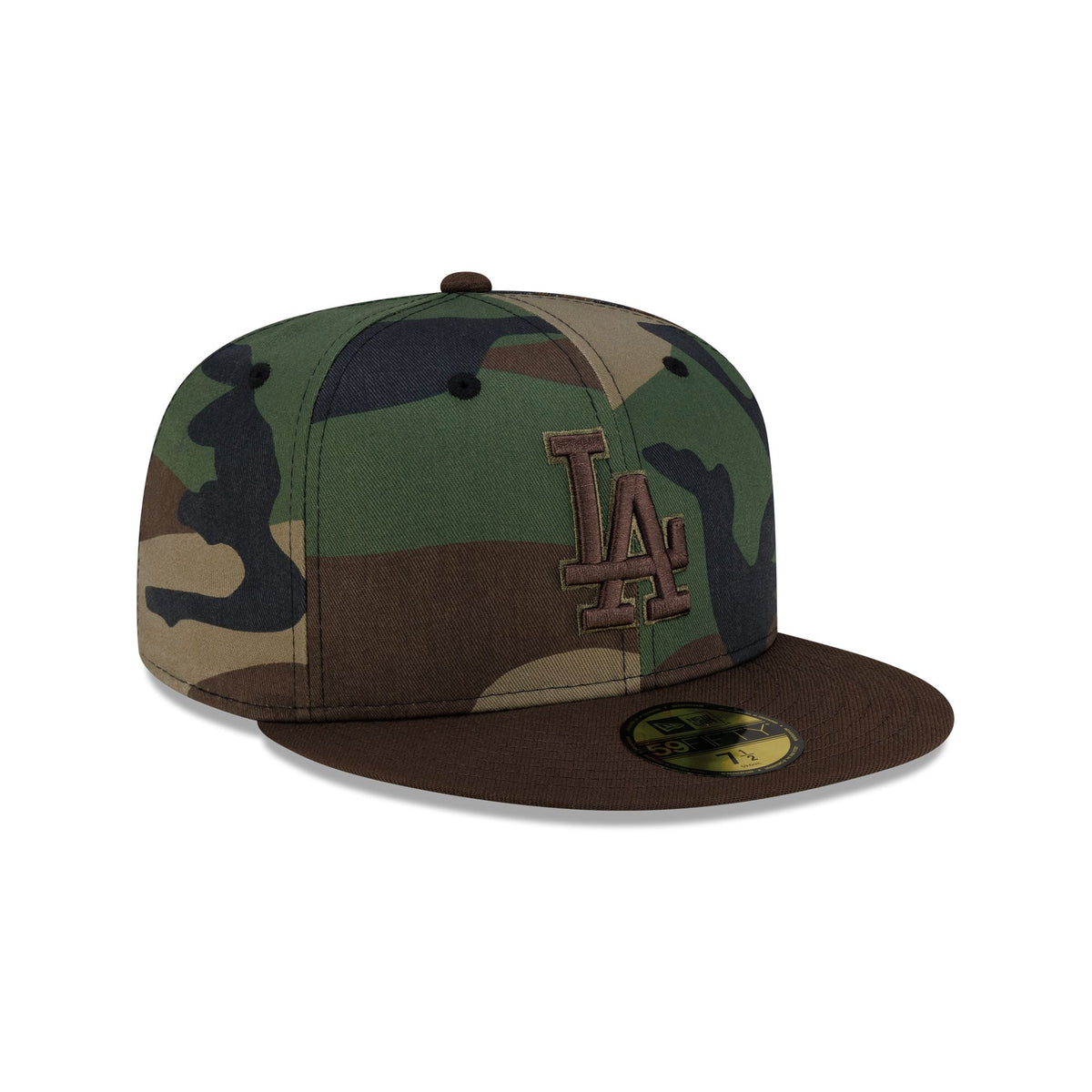 Los Angeles Dodgers Contrast Camo 59FIFTY Fitted Hat