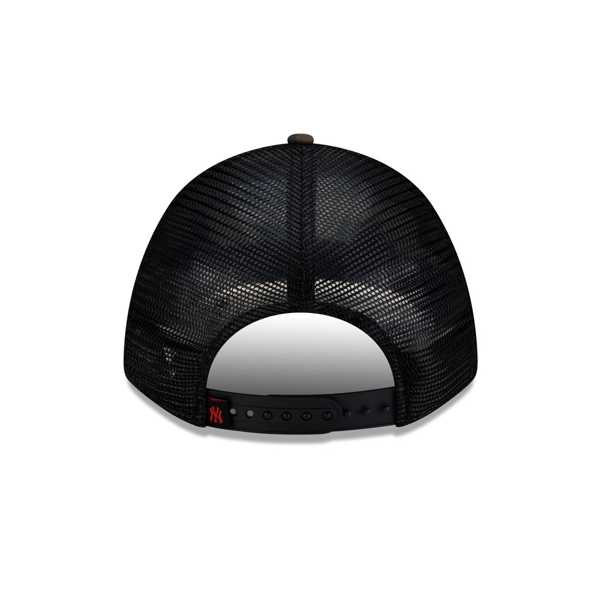 New York Yankees Camo Gothic Visor 9FORTY M-Crown A-Frame Trucker Hat