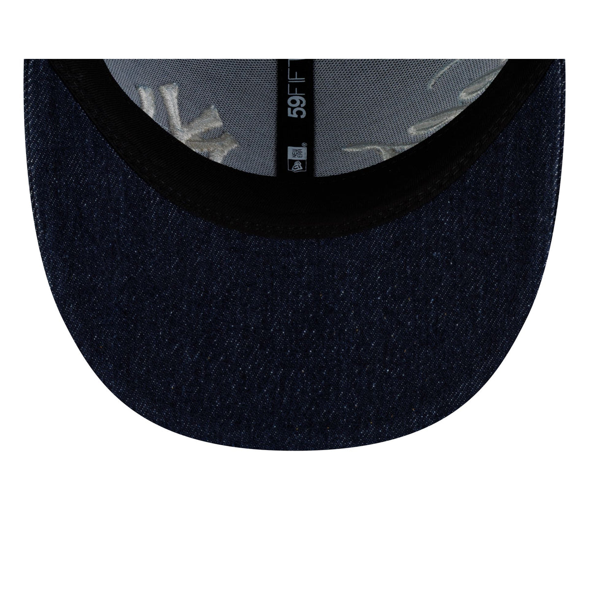 New York Yankees Denim Script Low Profile 59FIFTY Fitted Hat