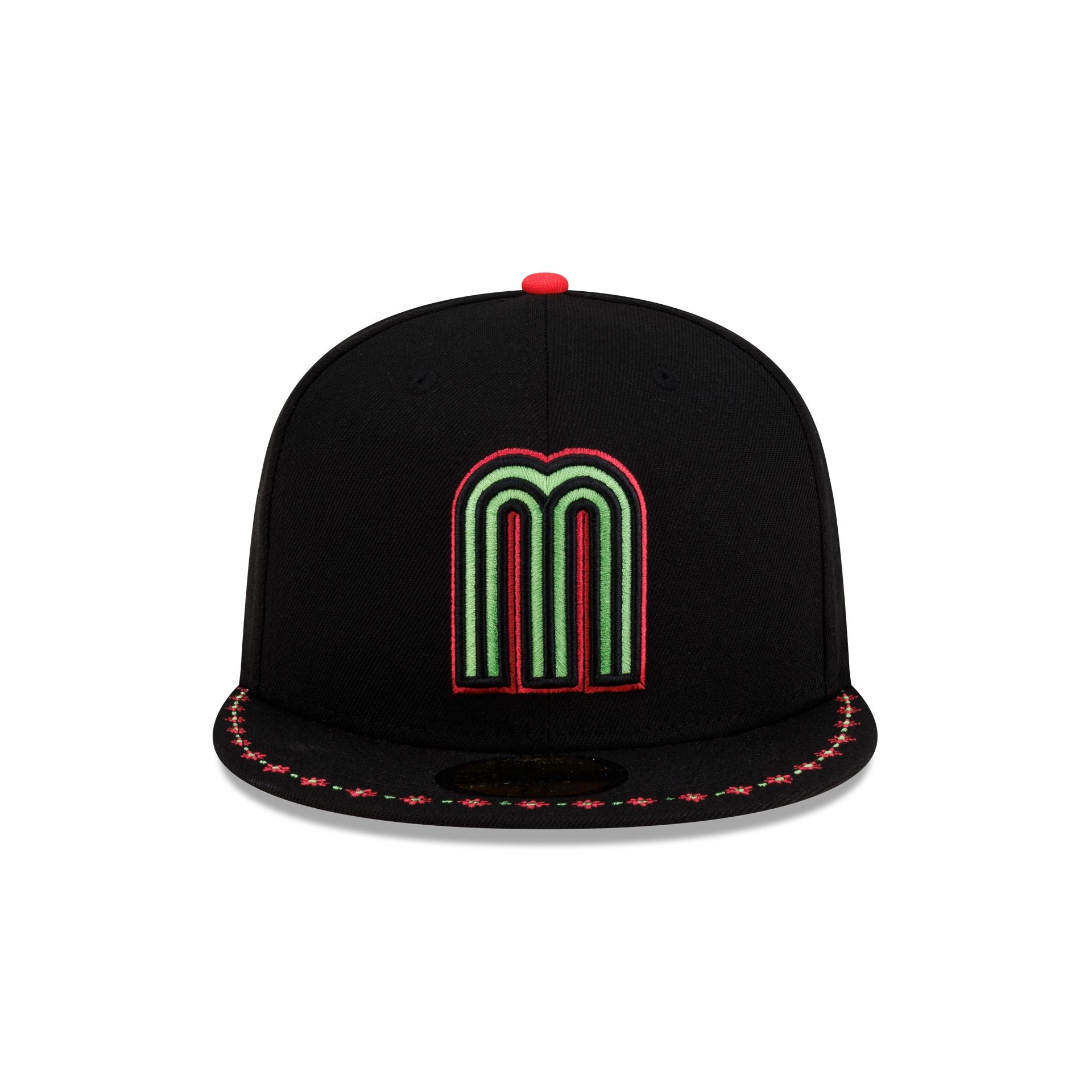 帽子 NEW ERA PC59Fifty Flower Embroidery7 3/8 Mexico Baseball Flower 59FIFTY Fitted Hat – New Era Cap