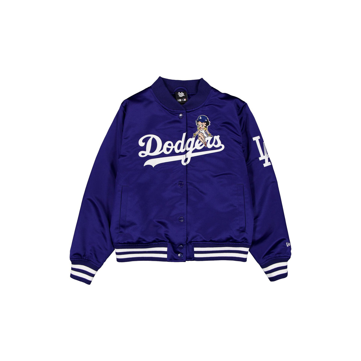 Bella Doña x Betty Boop x Los Angeles Dodgers Women's Dark Royal Jacket