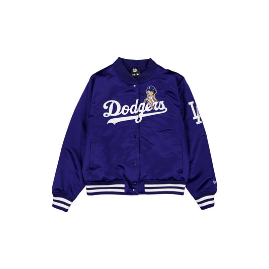 Bella Doña x Betty Boop x Los Angeles Dodgers Women's Dark Royal Jacket