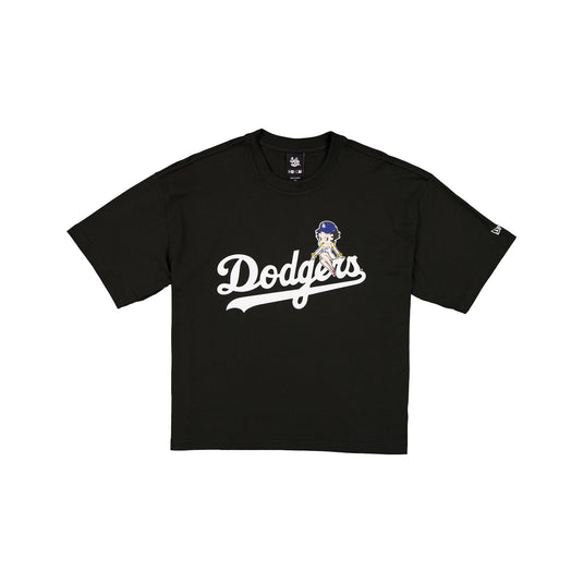 Bella Doña x Betty Boop x Los Angeles Dodgers Black T-Shirt