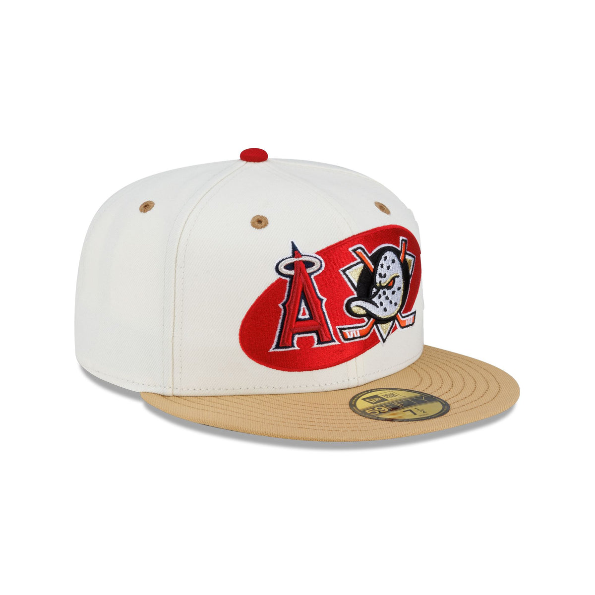 Los Angeles Angels Anaheim Ducks Turn Back the Clock 59FIFTY Fitted Hat