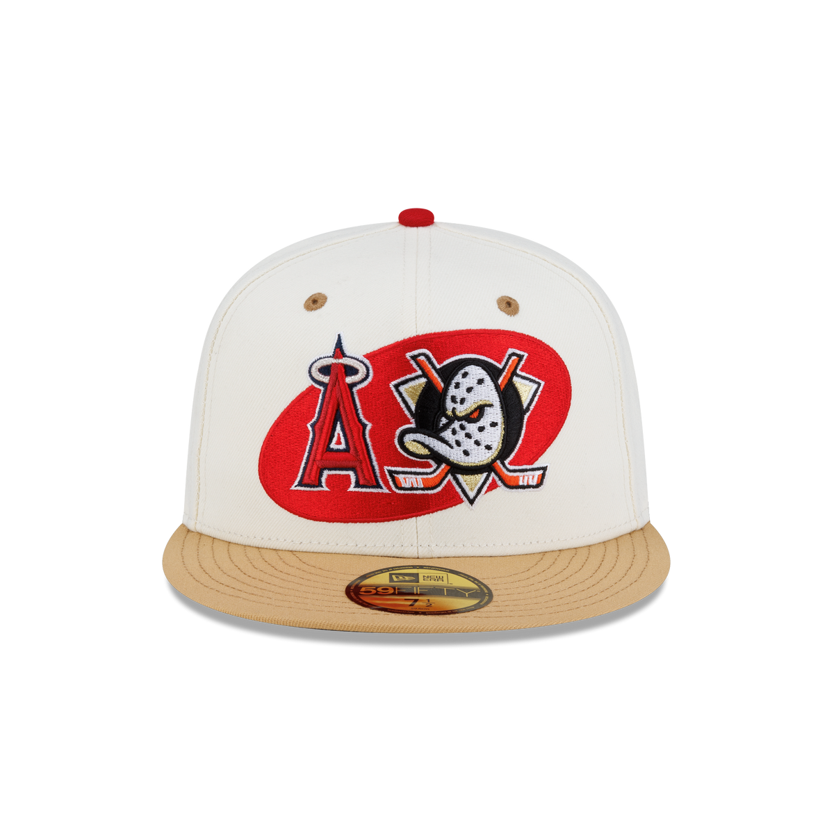 Los Angeles Angels Anaheim Ducks Turn Back the Clock 59FIFTY Fitted Hat