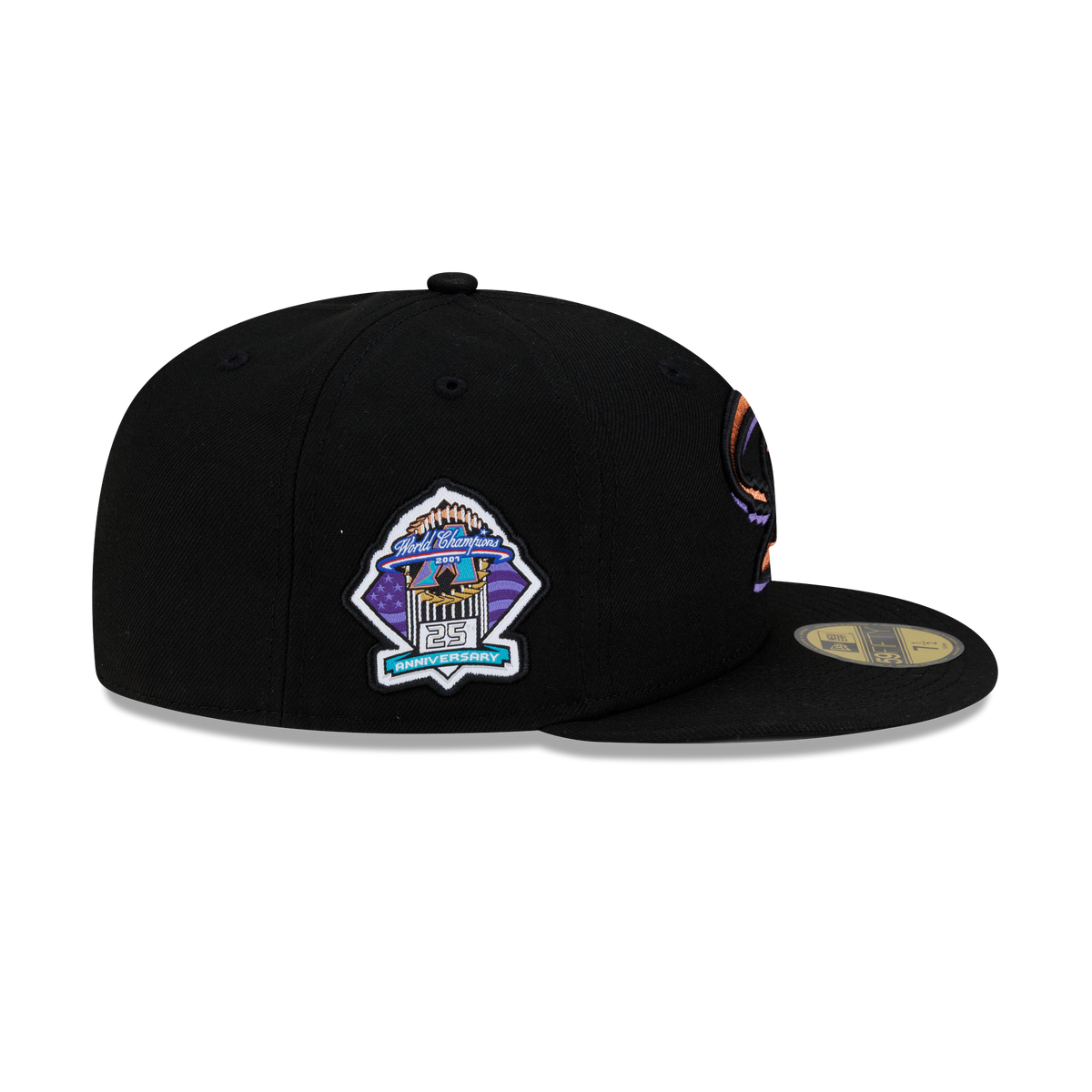 Arizona Diamondbacks Turn Back the Clock Black 59FIFTY Fitted Hat
