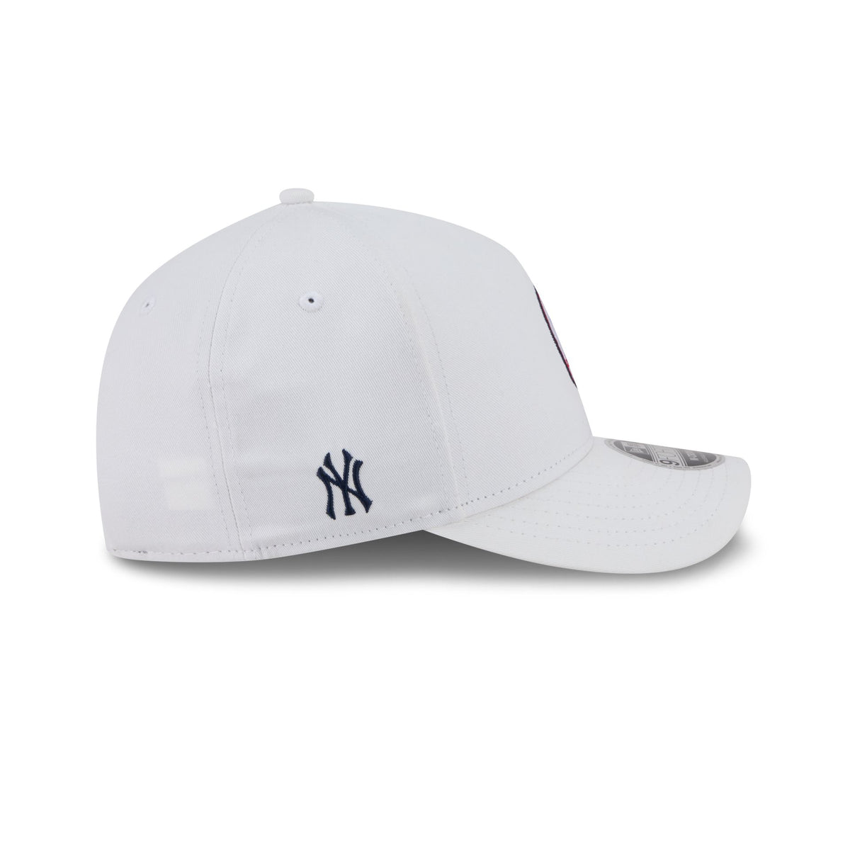 New York or Nowhere x New York Yankees Optic White Baseball 9FORTY M-Crown A-Frame Snapback Hat