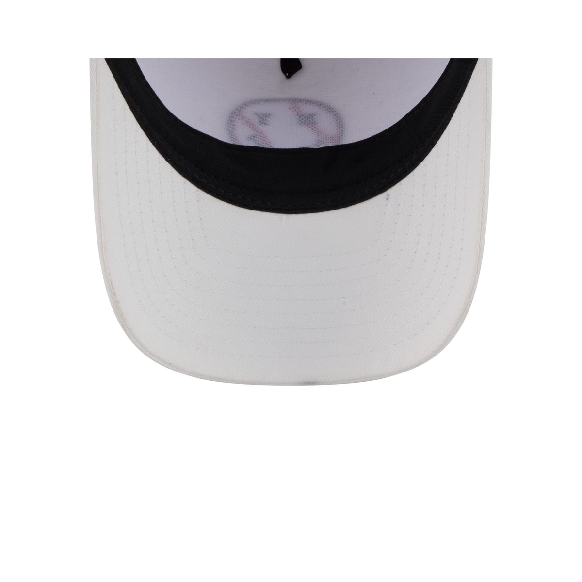 New York or Nowhere x New York Yankees Optic White Baseball 9FORTY M-Crown A-Frame Snapback Hat
