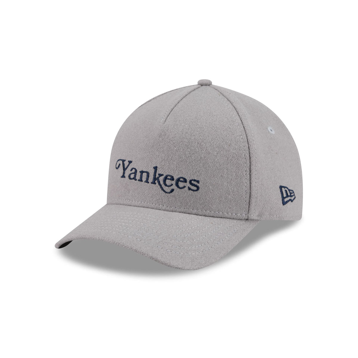 New York or Nowhere x New York Yankees Gray 9FORTY M-Crown A-Frame Snapback Hat