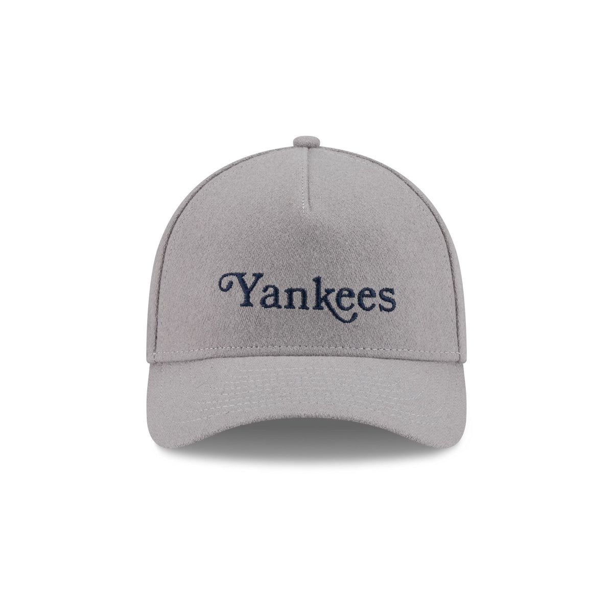 New York or Nowhere x New York Yankees Gray 9FORTY M-Crown A-Frame Snapback Hat