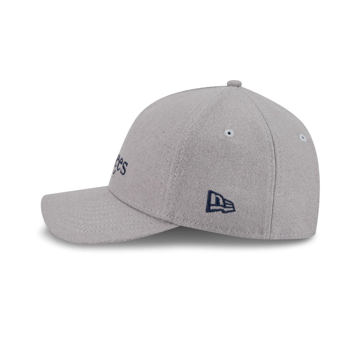 New York or Nowhere x New York Yankees Gray 9FORTY M-Crown A-Frame Snapback Hat