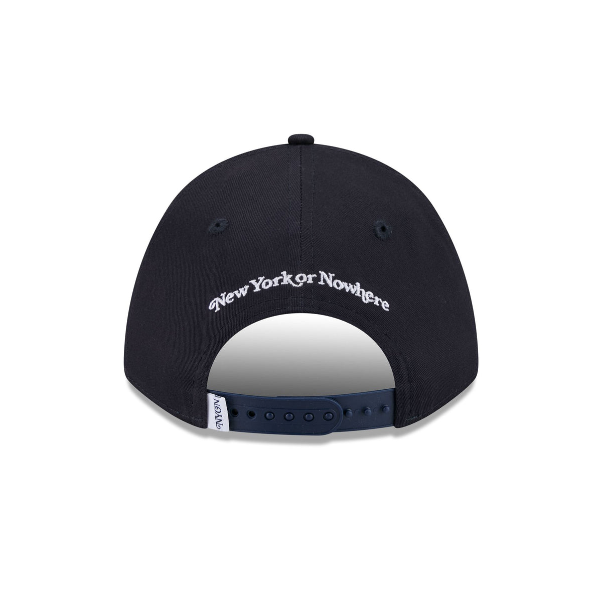 New York or Nowhere x New York Yankees Navy 9FORTY M-Crown A-Frame Snapback Hat
