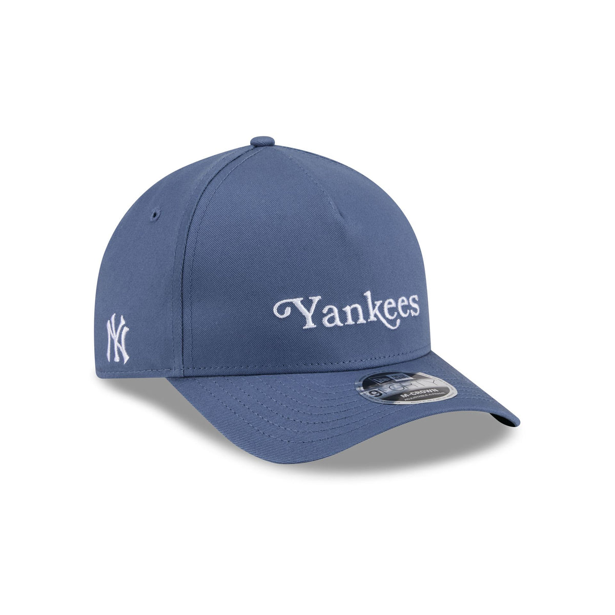 New York or Nowhere x New York Yankees Slate Blue 9FORTY M-Crown A-Frame Snapback Hat